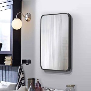 Aluminium Frame Mirror Small 600 x 900 mm