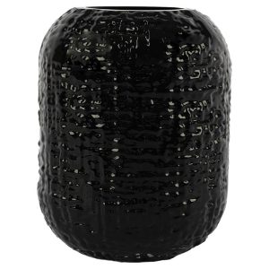 Black Thread Vase 17 cm