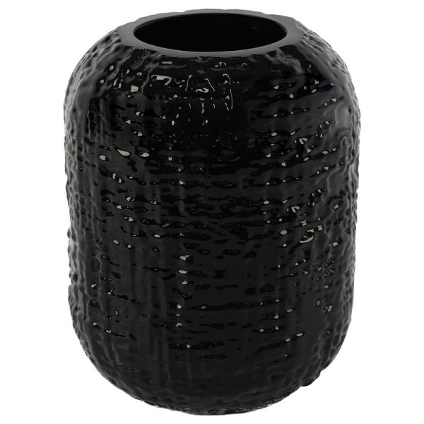 Black Thread Vase 17 cm