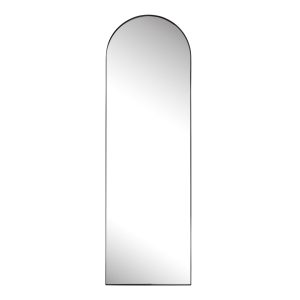 Full product image of the Crescent Mirror Large in Black