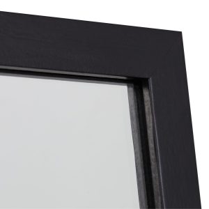 Close up detail of the Ileen Mirror in Black