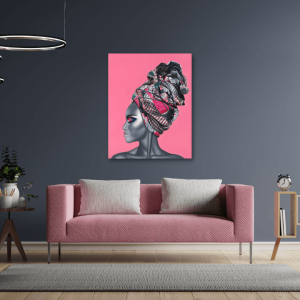 Modjaji Canvas Art