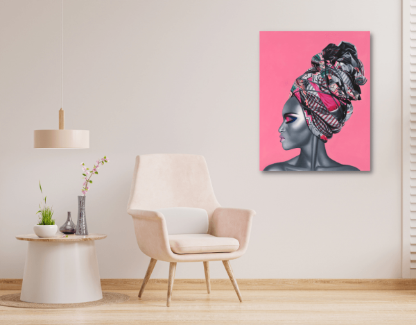 Modjaji Canvas Art