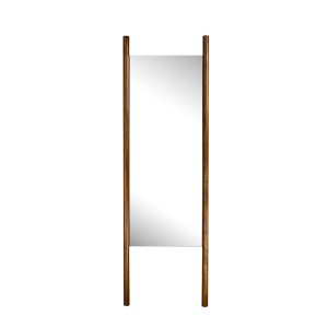 Full product image of the Layla Mirror in a Mahogany finish